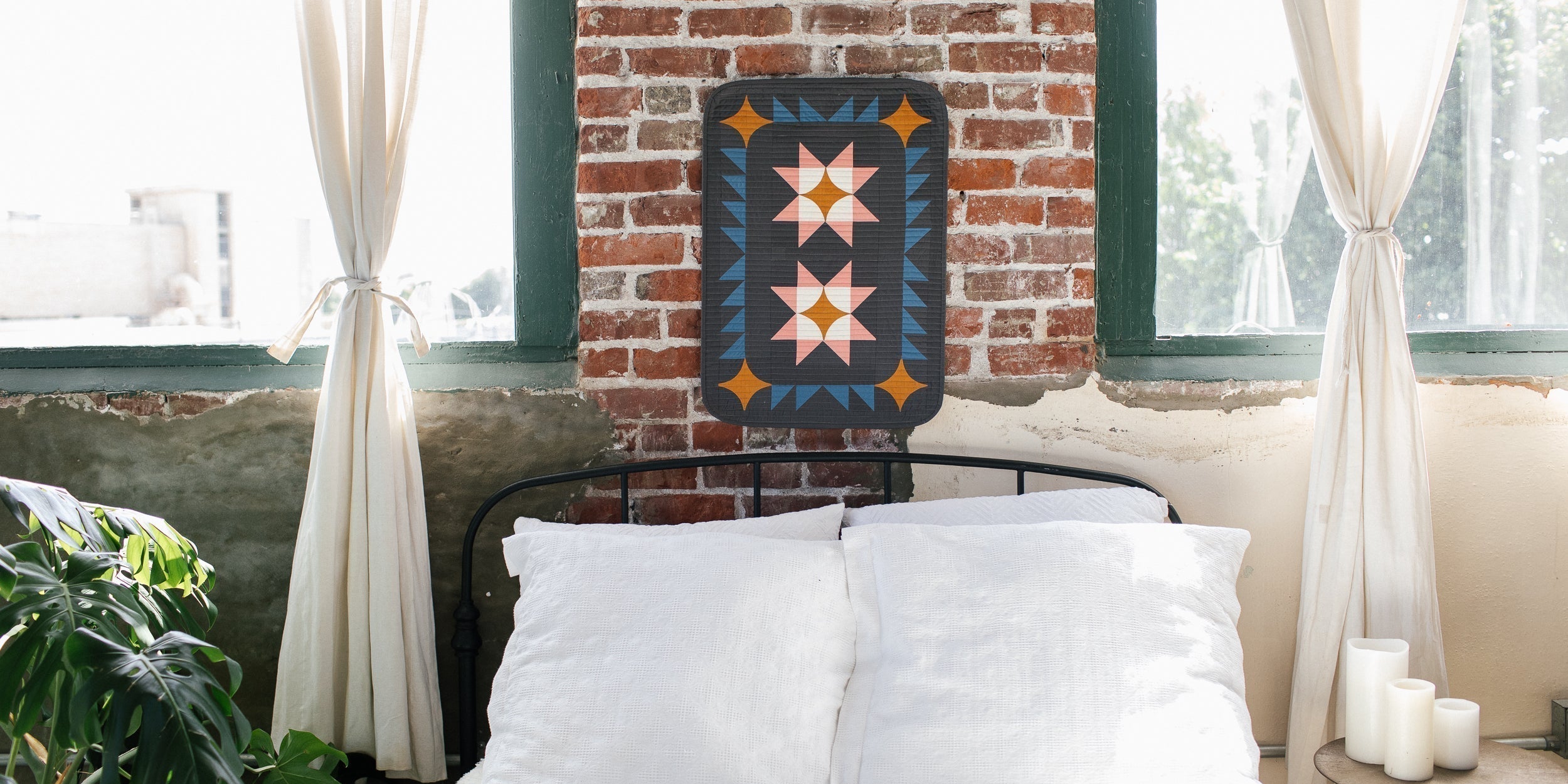 Meet the Woodrose Mini Quilt