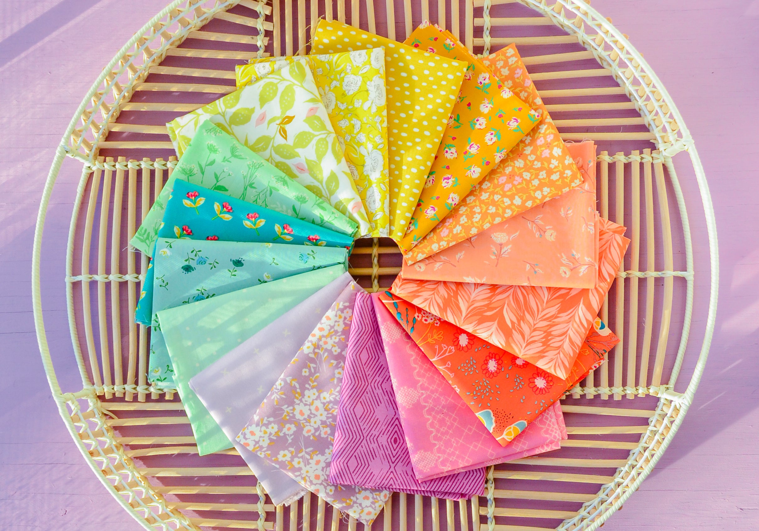 Garden Glow - The Sewcialite FQ Bundle One