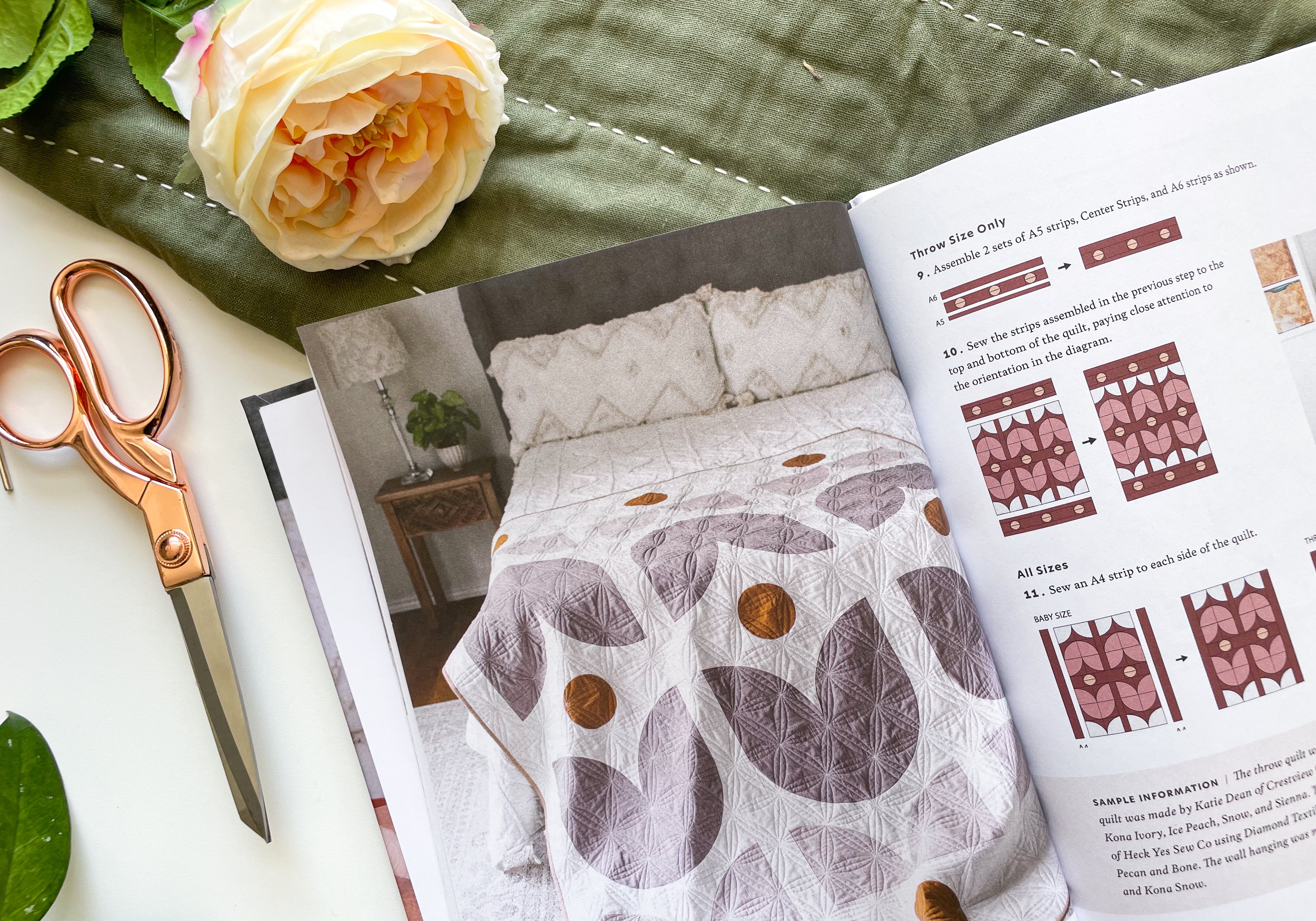 Modern Heirloom Quilting Book by Alderwood Studio