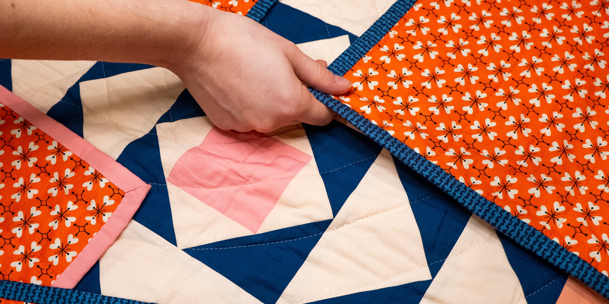 New Years Kiss Quilt - The Cover