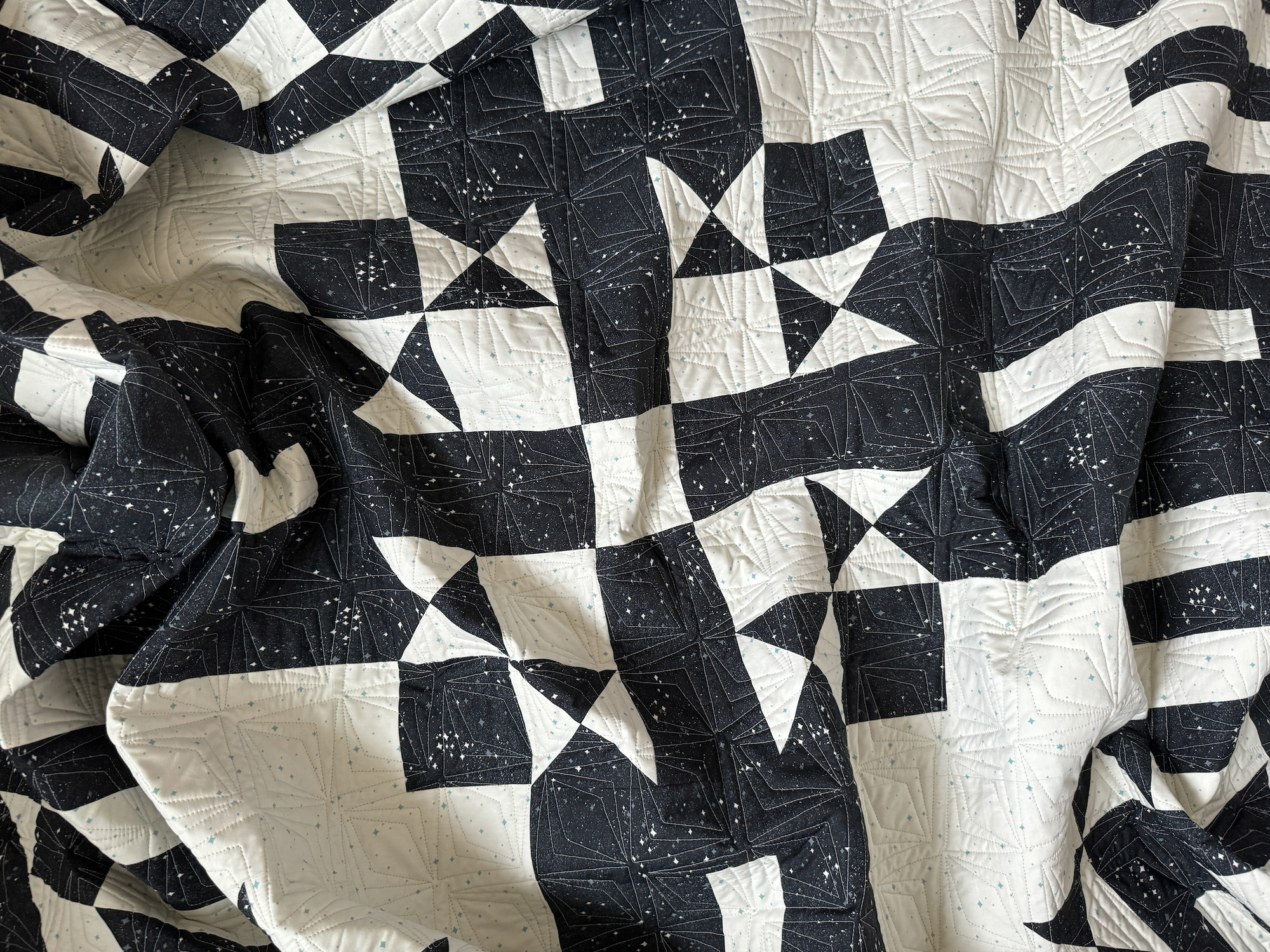 Nebulous Quilt Mock-Up Inspiration