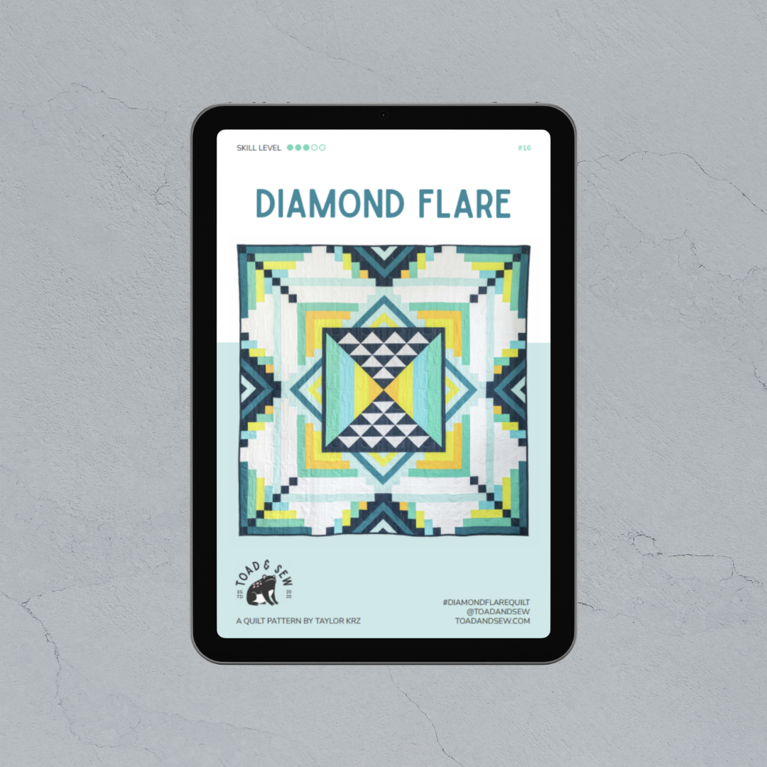 Diamond Flare Quilt Pattern