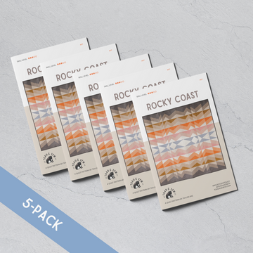 PREORDER: Rocky Coast - Paper Pattern (5-Pack)