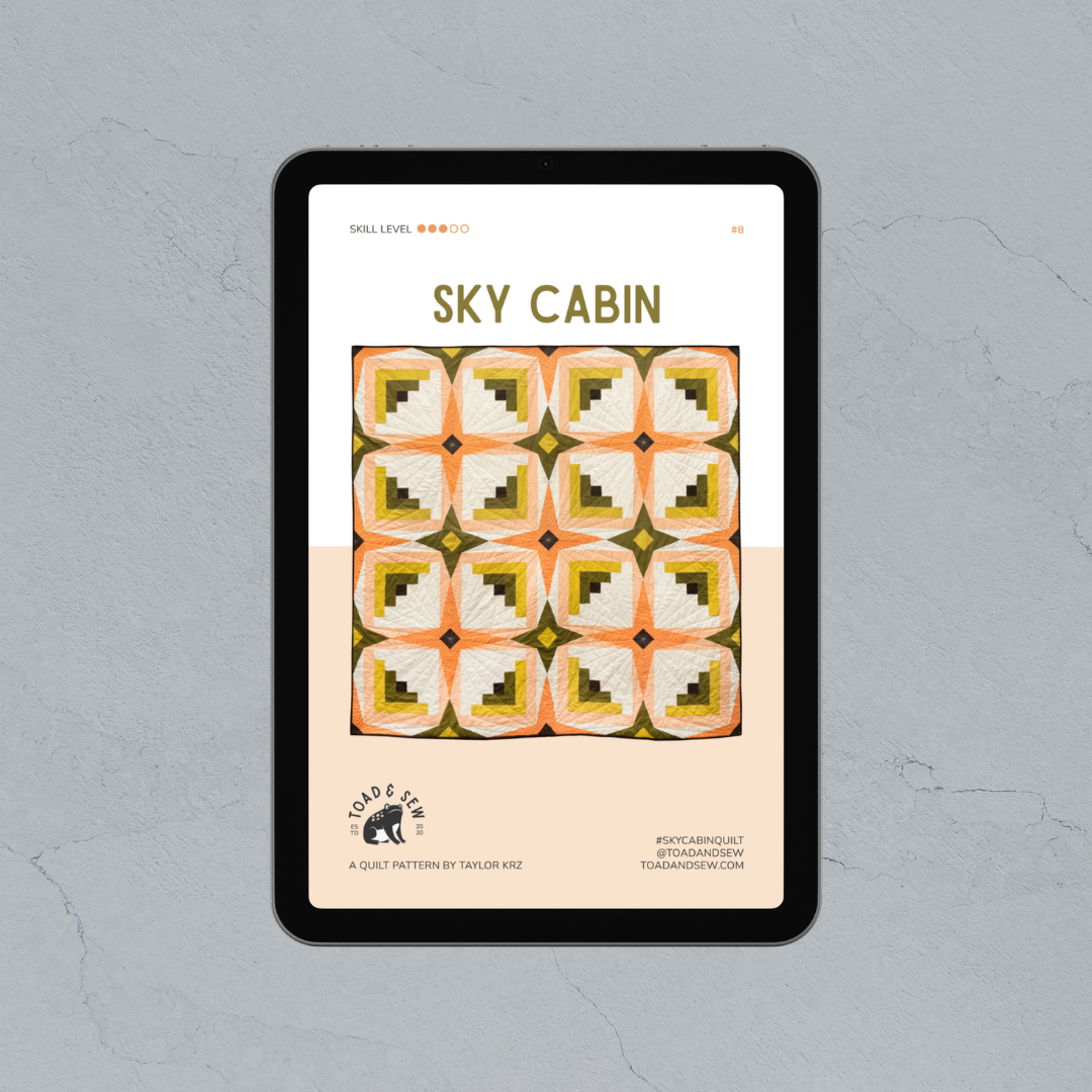 Sky Cabin Quilt Pattern
