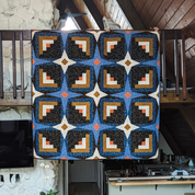 Sky Cabin Quilt Printed Pattern