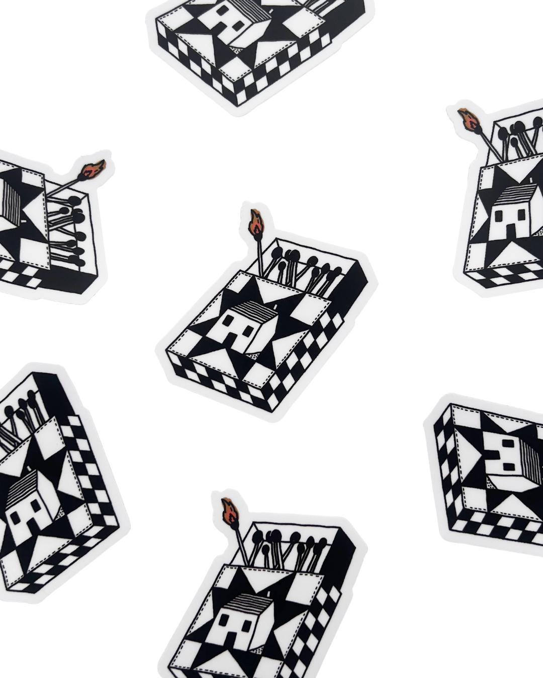 Matchbook Sticker