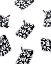 Matchbook Sticker