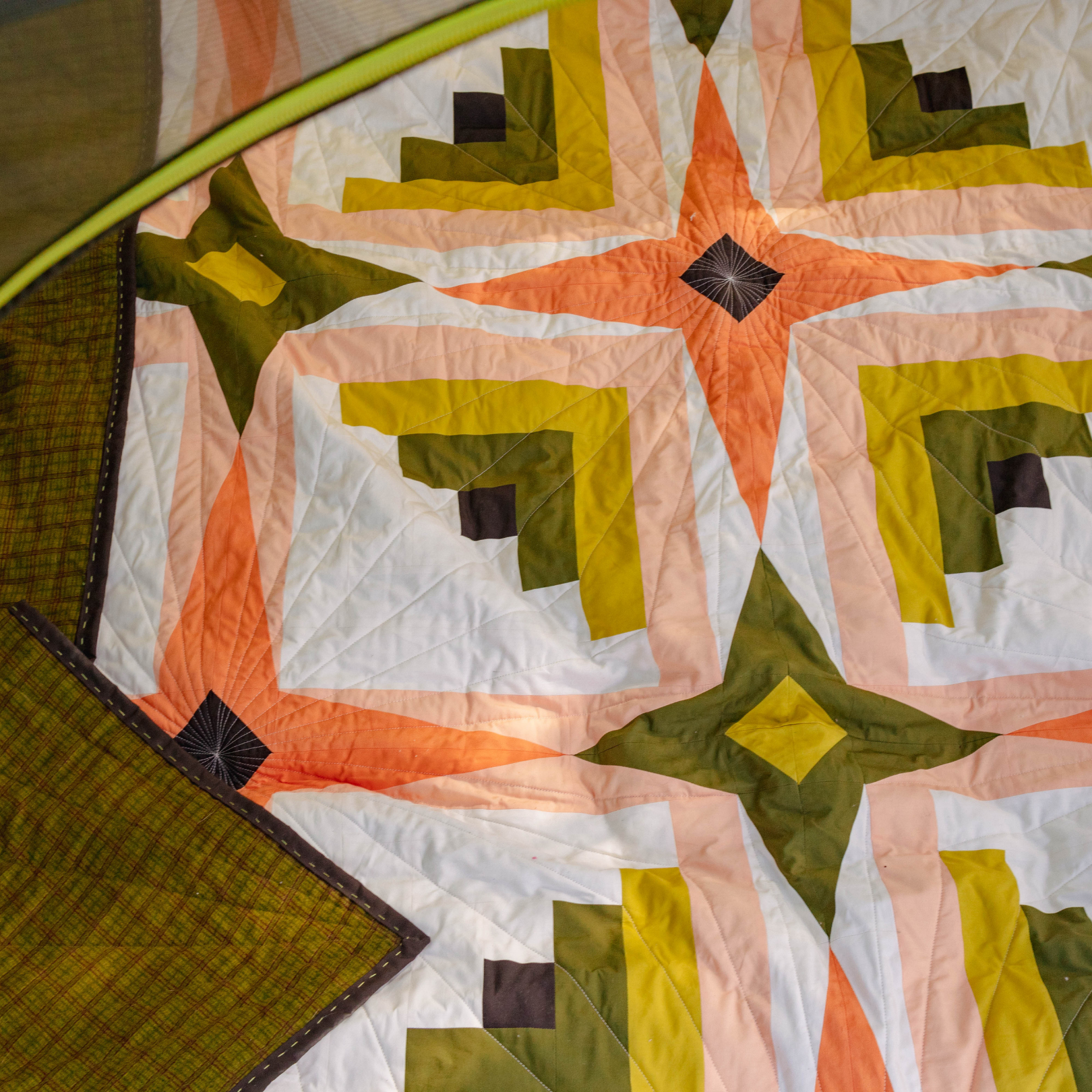 Sky Cabin Quilt Printed Pattern