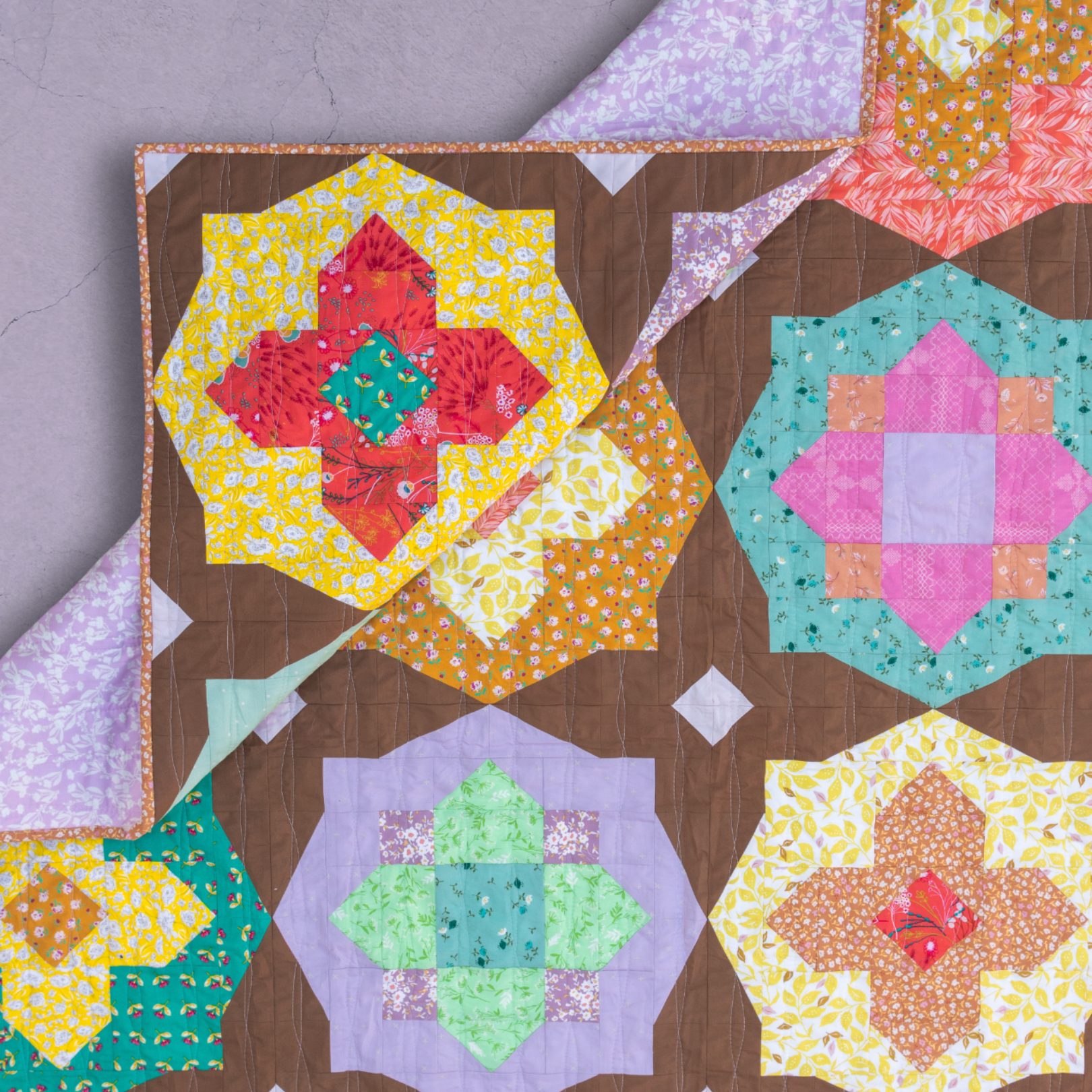 Garden Glow Quilt Pattern (Download)