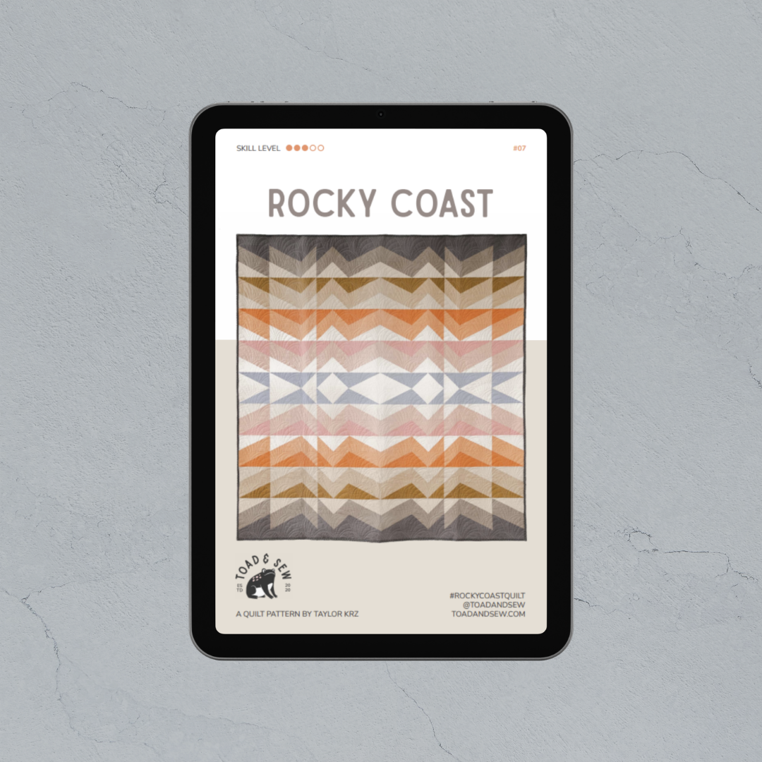 Rocky Coast Quilt Pattern