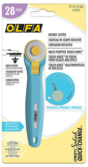 28MM Olfa Rotary Cutter - 2 Color Options