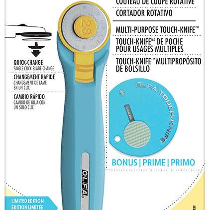 28MM Olfa Rotary Cutter - 2 Color Options