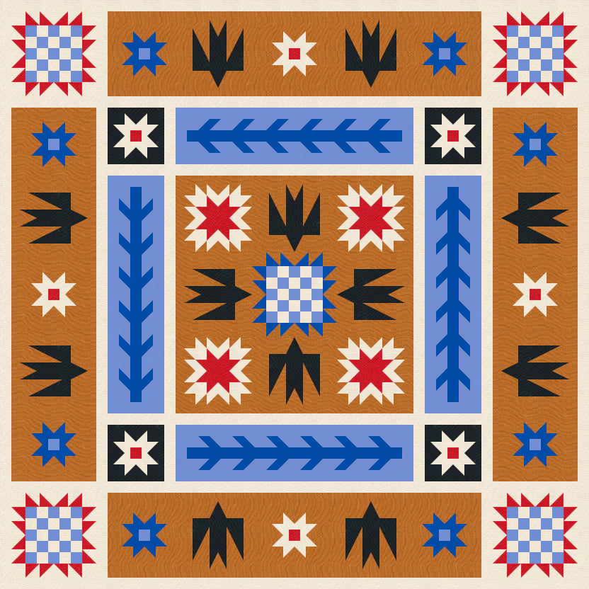 Artemis + Fowl Quilt Kit - Solids Coverish