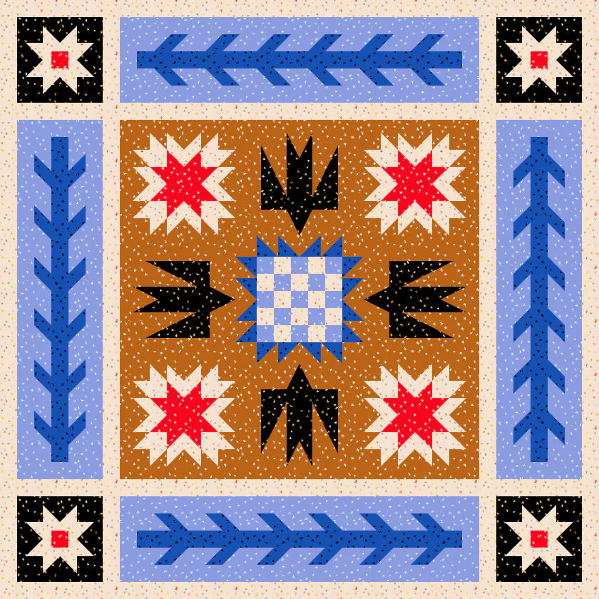 Artemis + Fowl Quilt Kit - Starry Coverish