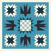 Artemis + Fowl Quilt Kit - Starry Blues