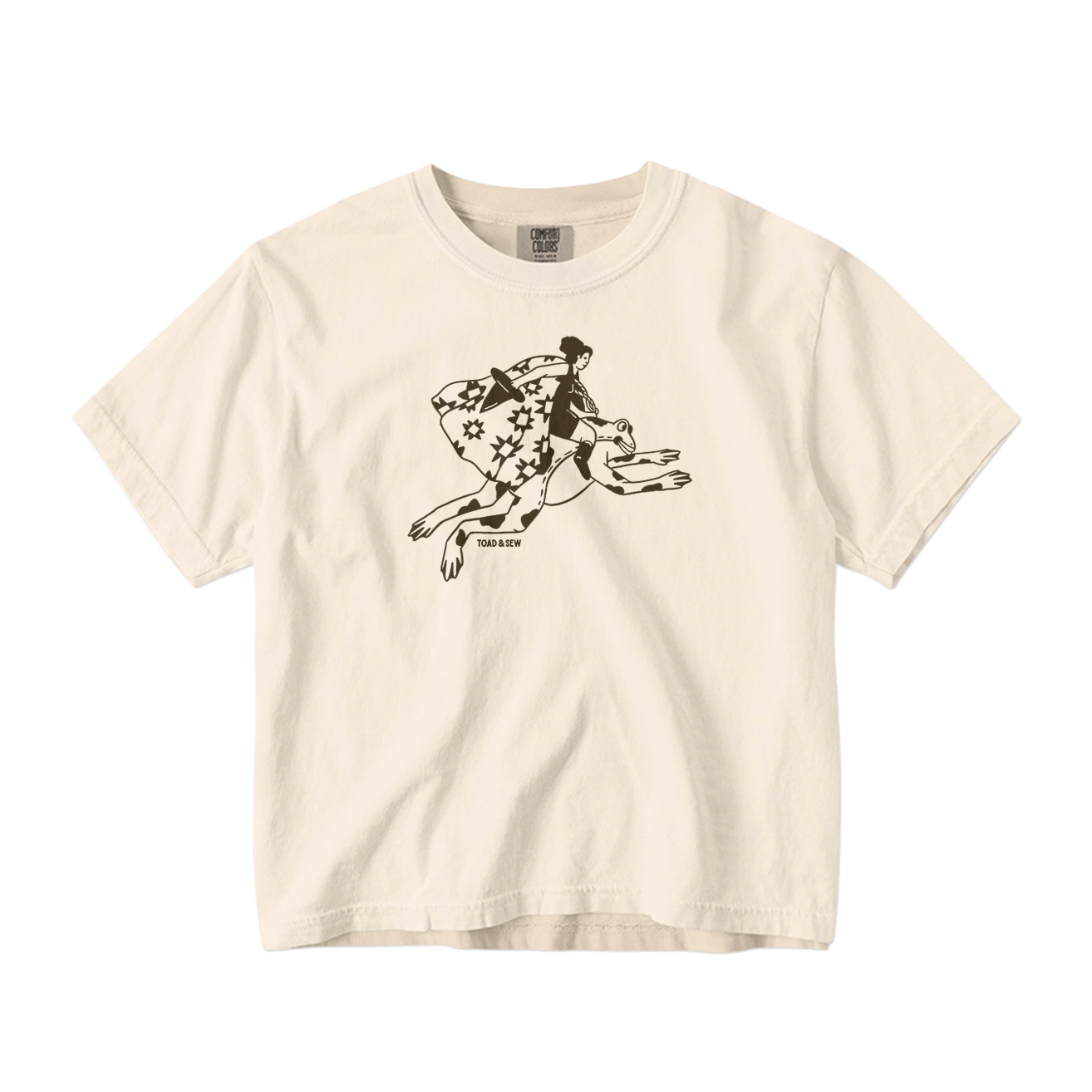 Flying Toad Witch | Comfort Colors Boxy Tee