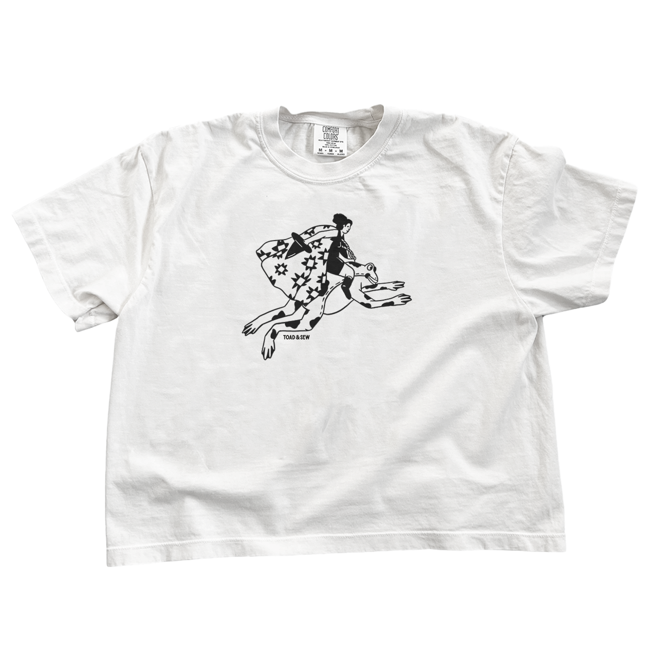 Flying Toad Witch | Comfort Colors Boxy Tee