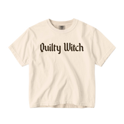 Quilty Witch | Comfort Colors Boxy Tee