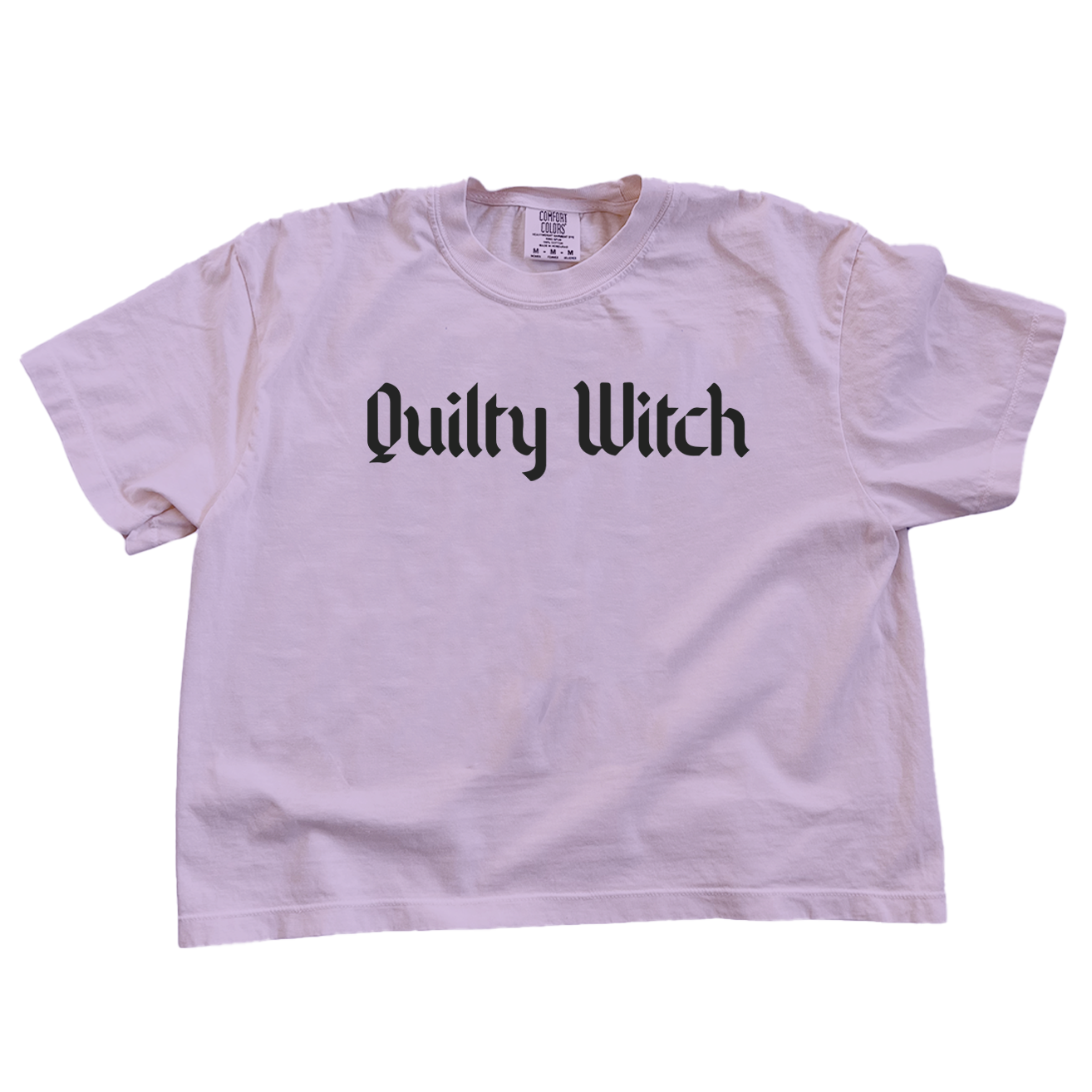 Quilty Witch | Comfort Colors Boxy Tee
