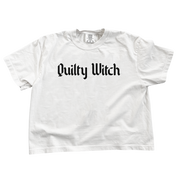 Quilty Witch | Comfort Colors Boxy Tee