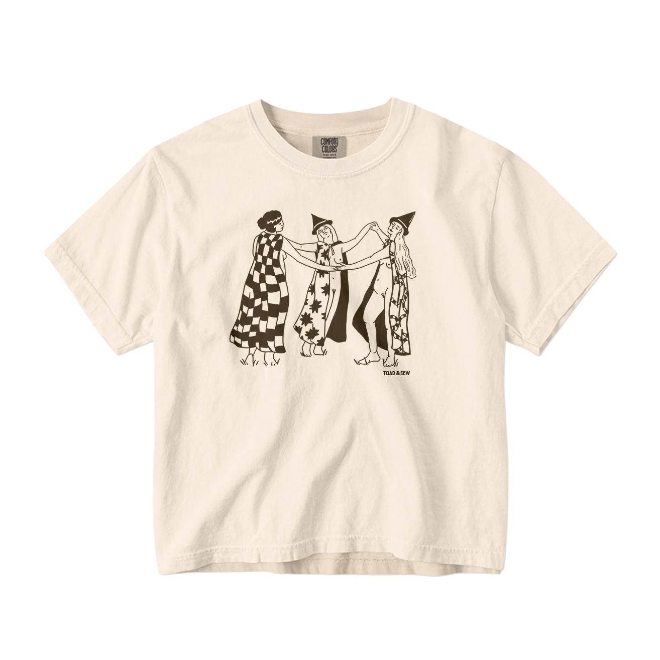 Quilty Coven | Comfort Colors Boxy Tee