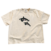 Quilty Orcas | Comfort Colors Boxy Tee (Womens)