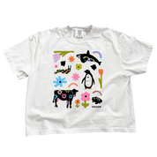 Quilty Critters | Comfort Colors Boxy Tee (Womens)