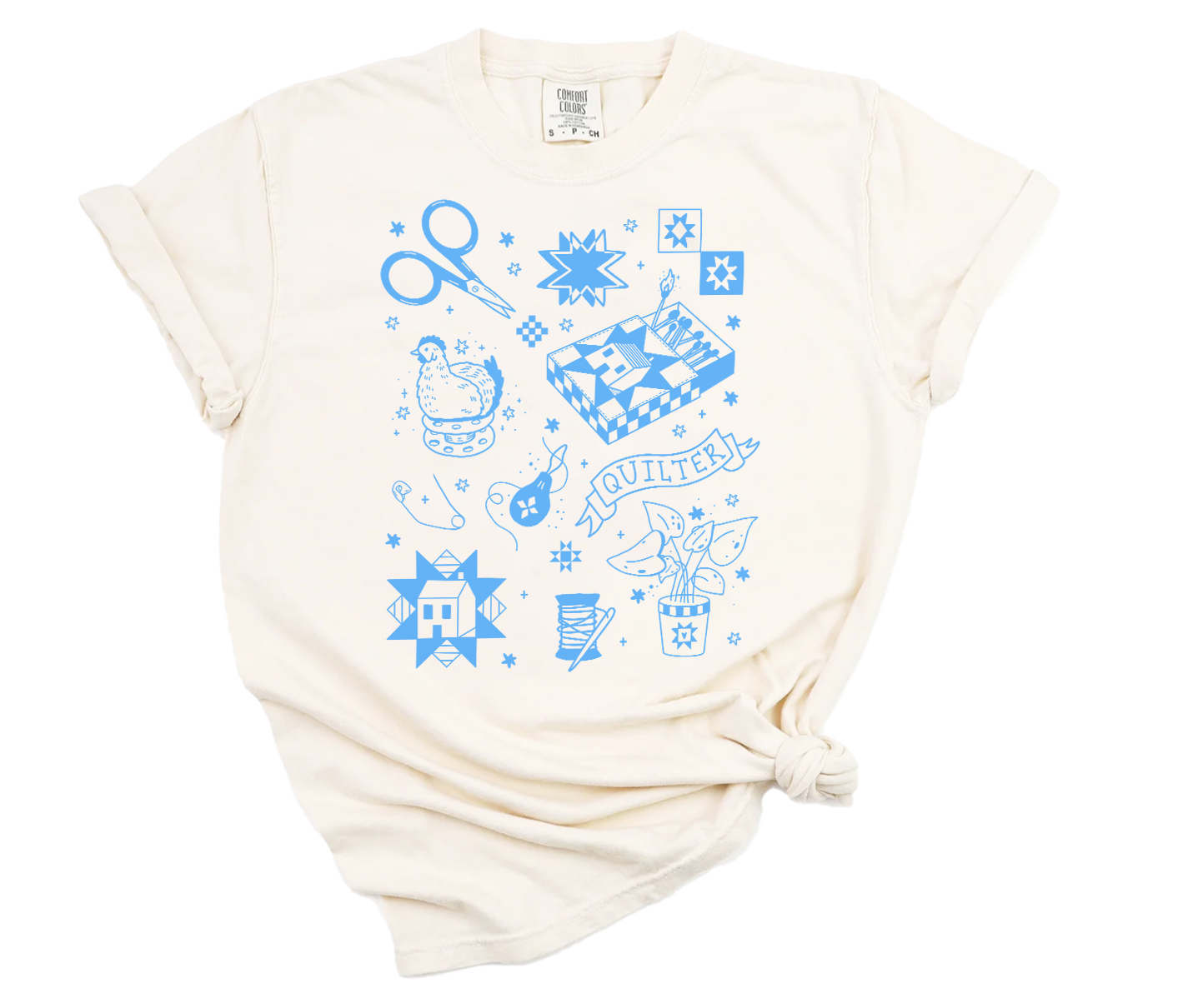 Quilty Tattoo 2.0 - Comfort Colors T-Shirt (Unisex)