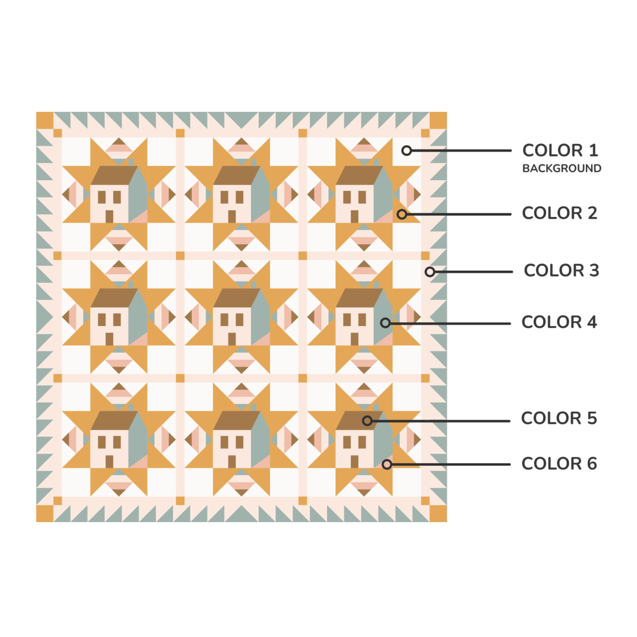 Cottagecore Quilt Pattern (Download)