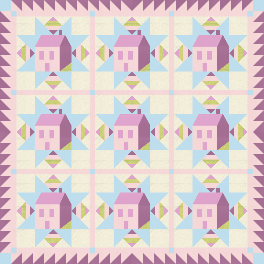 Cottage_core_quilt_kit_low_volume_throw_size.png