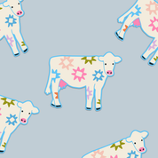 Quilty Cow Sticker