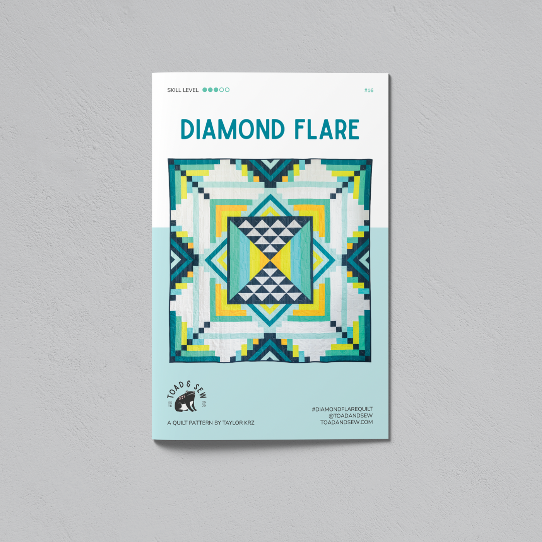 Diamond Flare Quilt Pattern