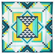 Diamond Flare Quilt Printed Pattern