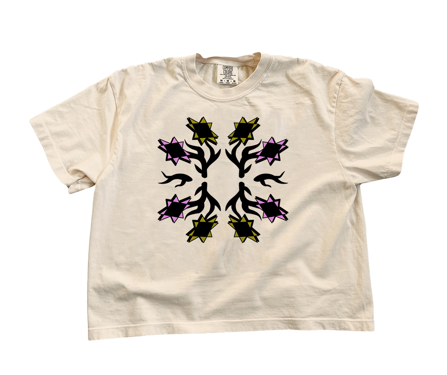 Y2K Flowers | Comfort Colors Boxy Tee (Womens)