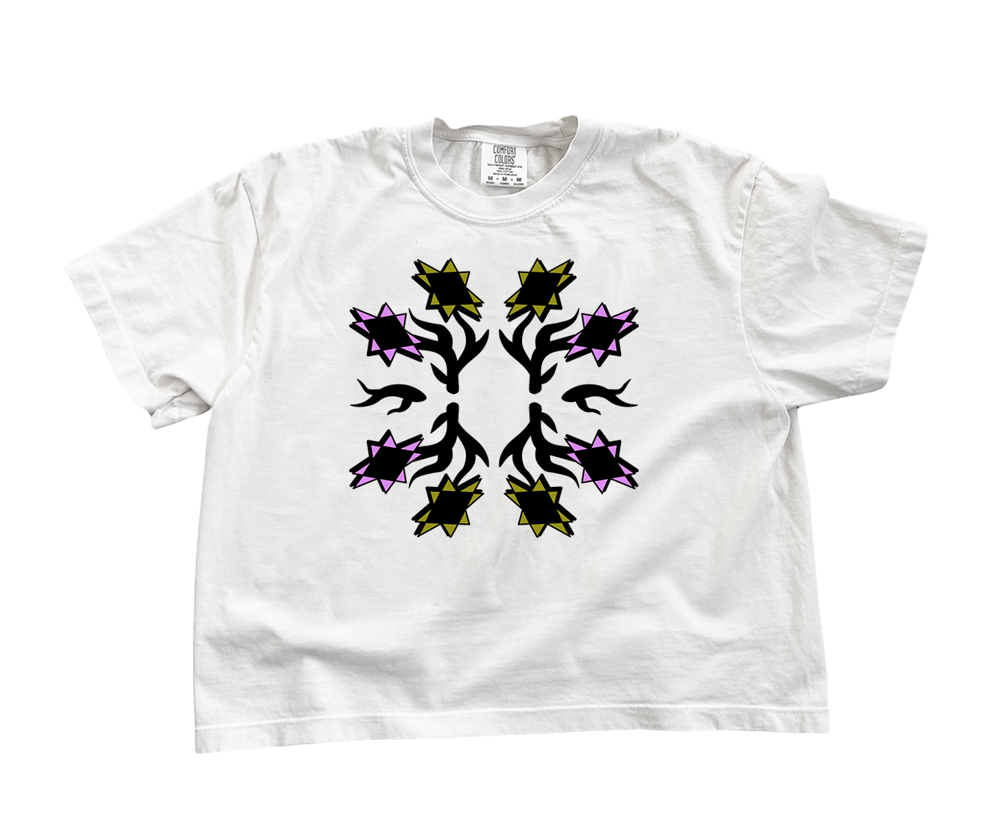 Y2K Flowers | Comfort Colors Boxy Tee (Womens)
