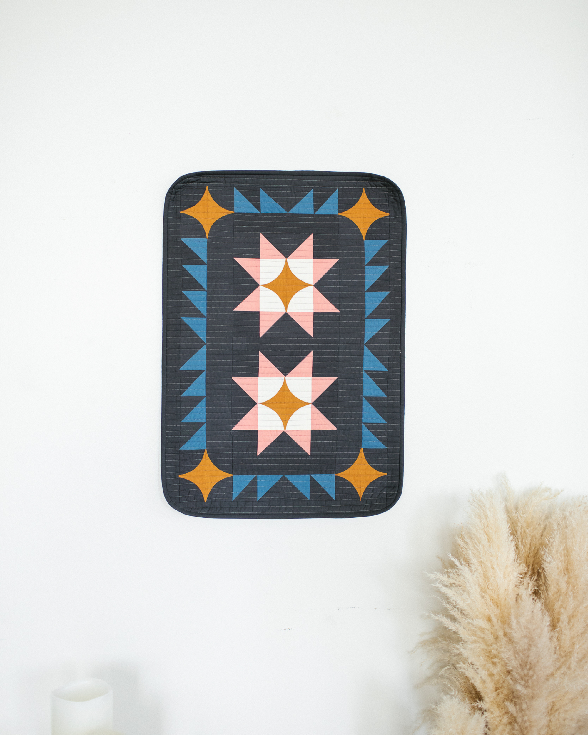 Woodrose Mini Quilt Pattern (Download)