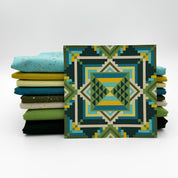Diamond Flare Quilt Kit - Forest Witch