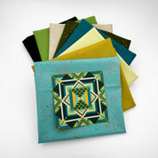 Diamond Flare Quilt Kit - Forest Witch