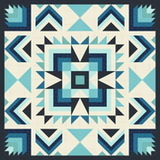 Joplin Quilt Kit - Winter Blue