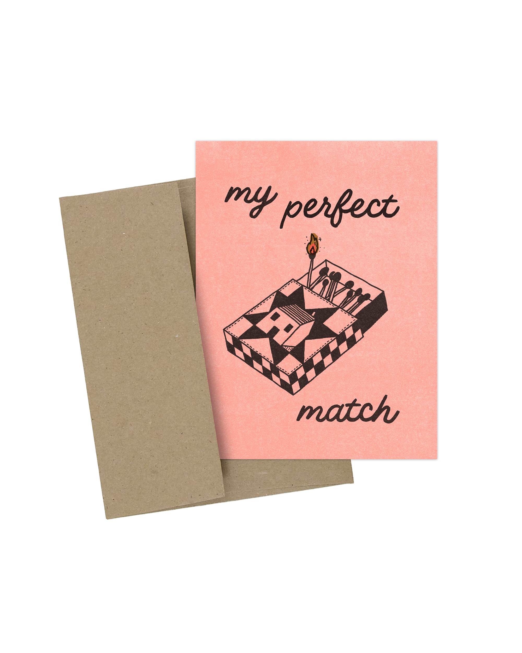 My Perfect Match Greeting Card