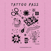 Quilty 2.0 Flash Sheet - Tattoo Pass
