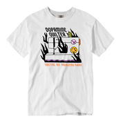 Flaming Sewing Machine | Comfort Colors T-Shirt (Unisex)