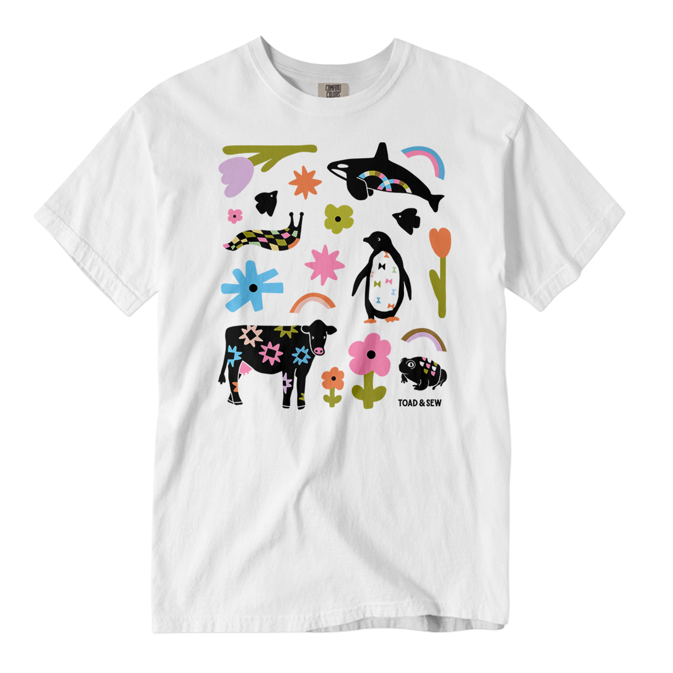 Quilty Critters | Comfort Colors T-Shirt (Unisex)