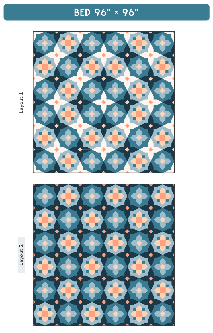 Garden Glow Quilt Pattern (Download)