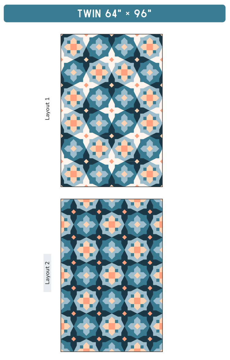 Garden Glow Quilt Pattern (Download)