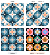Garden Glow Quilt Pattern (Download)