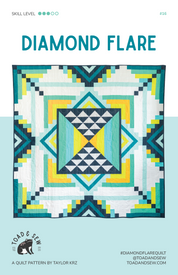 Diamond Flare Quilt Pattern (Download)