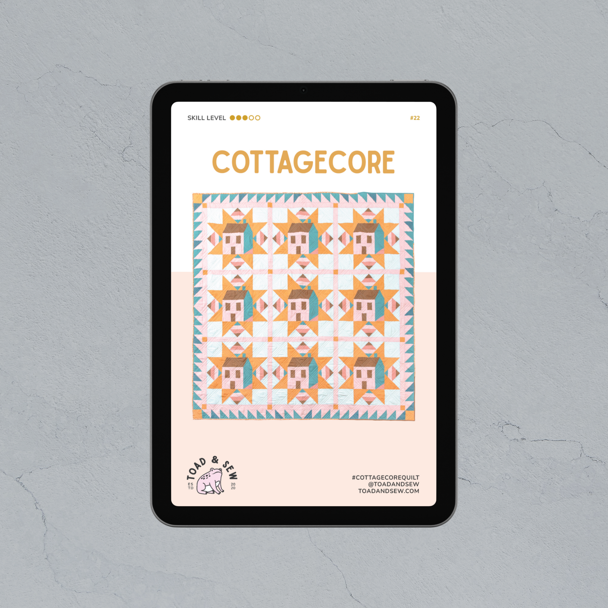 Cottagecore Quilt Pattern (Download)