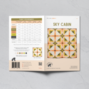 Sky Cabin Quilt Printed Pattern