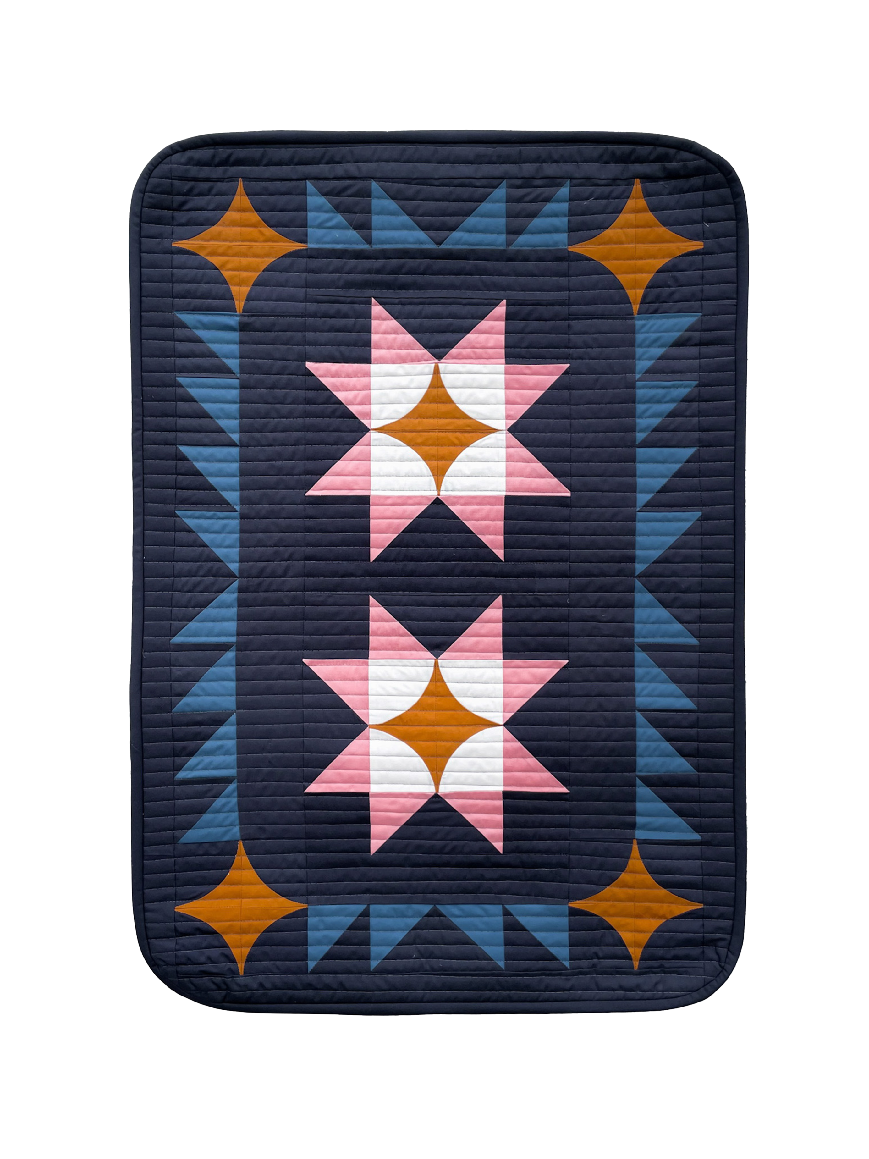 Woodrose Mini Quilt Pattern (Download)
